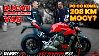 Ducati Streetfighter V4S - opinia po 12 000 km 🥊🥊🥊 Ponad 200 koni dla każdego? Barry na używkach #27