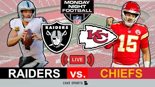 Raiders vs. Chiefs Live Streaming Scoreboard, Monday Night Football Free Play-By-Play | NFL Week 5