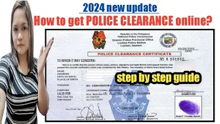 Paano kumuha ng Police Clearance online 2024? How to get Police Clearance online 2024?