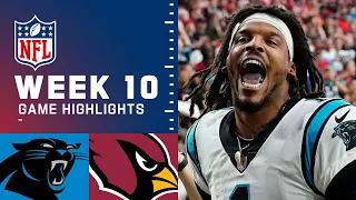 Panthers vs. Cardinals Week 10 Highlights | NFL 2021