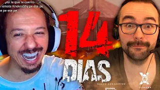 SOMOS LOS MÁS TEMIDOS 🔪 ft. XOKAS Y NOTIK | 14 DÍAS en DAY Z