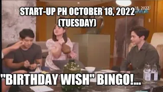 START-UP PH OCTOBER 18, 2022 FULL EPISODE| BIRTHDAY WISH NI   TRISTAN