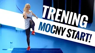 MOCNY START: TRENING CAŁEGO CIAŁA | CARDIO & WZMACNIANIE | Codziennie Fit