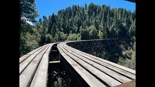 Let’s take a ride on top of the abandoned Mexican Canyon Trestle | New Mexico