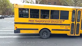 Pride Transportation Service Inc School Bus Chevrolet Van Con #387