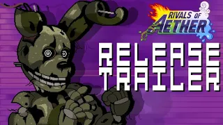 Springtrap Mod for Rivals of Aether (Release Trailer)