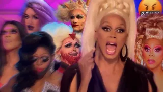 when rupaul stops reading the teleprompter