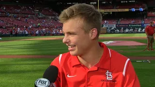 KC@STL: Groundskeeper discusses securing rally cat