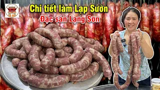 The Secret to Lang Son style Sausage Pork | How To Make Your Own Sausage