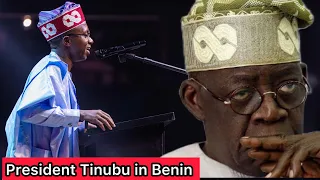 President Tinubu in Benin - Many Of you did not vote for Me | Johnbosco Live