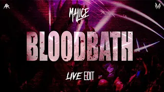 Malice - Bloodbath (Live Edit) (Official Visualizer)