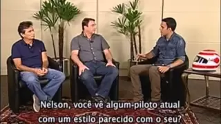 1/4 Entrevista/Interview Nelson Piquet e Nigel Mansell