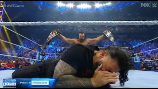 Drew McIntyre attacks Roman Reigns - WWE SmackDown 8/19/2022