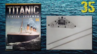 Titanic 1/200 model Hachette - przekładnia - 35