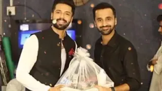 Waseem badami with Iqrar ul Hassan and Fahad Mustafa