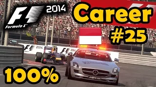 F1 2014 Career Part 25 - 100% Monaco Grand Prix Race - Ultra Mod