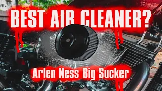 THE DYNA GETS A NEW AIR CLEANER | Arlen Ness Big Sucker Stage 1 | Dyna Build Episode #9 | Superglide