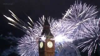 London Fireworks 2012 in full HD   New Year Live   BBC Oneipad)