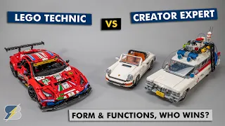 LEGO Technic vs Creator Expert - form & functions, who wins?