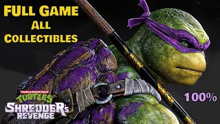 TMNT: Shredder's Revenge 100% Walkthrough (FULL GAME) - All Collectibles