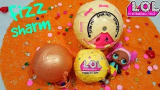 LOL SHARM FIZZ! САМЫЙ МАЛЕНЬКИЙ ЛОЛ В МИРЕ! Бомбочка КОНФЕТТИ ПОП DIY #Куклы LOL Dolls Surprise