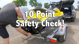 10 Point Safety Check for Personal Watercraft Jet Ski Riding