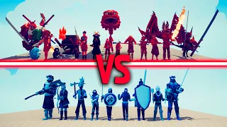 DYNASTY TEAM vs ICE TEAM | TABS - Totally Accurate Battle Simulator