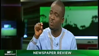 TVC Breakfast 7th August 2018 | Newspaper Review with Cyril Abaku