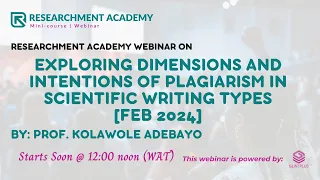 Exploring Dimensions and Intentions of Plagiarism in Scientific Writing Types[February 2024 Edition]