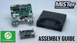 MiSTer Multisystem Assembly Build Instruction Guide DE10-Nano FPGA Terasic Heber Pi-MMS @RMCRetro