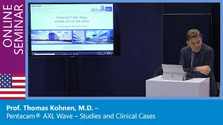 Prof. Thomas Kohnen, M.D. – Pentacam® AXL Wave – Studies and Clinical Cases