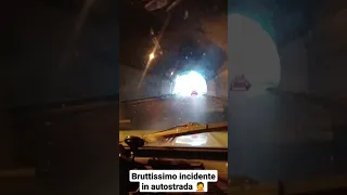 Bruttissimo incidente in Autostrada 🤦