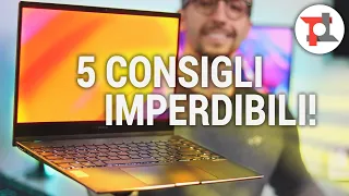 5 ERRORI da NON FARE nella scelta di un NUOVO NOTEBOOK!