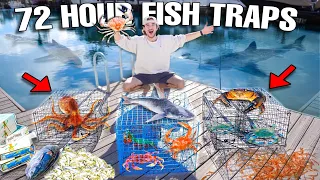72 HOUR FISH TRAP Catches EXOTIC FISH and SEA CREATURES!