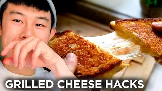 I Made Grilled Cheese Sandwiches Using 11 Hacks In A Row • Tasty