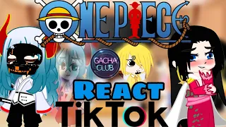 👒⏤̷✾̥̫  MUGIWARAS + BOA HANCOCK + YAMATO | REACT TIKTOK'S (aleatórios '-') | Créditos na descrição.