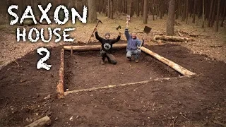 Building a Saxon House with Hand Tools: THE PIT | Bushcraft Project (PART 2)