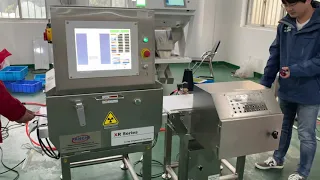 onsite varification for our customer's fruit bar by blind test, 100% inspect-out rate.