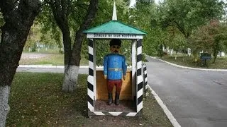 Fake Guard Beehive - Prokopovych Bee Museum in Kiev, Ukraine