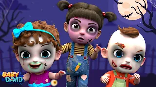 Scary Baby Zombies - The Haunted House - Nursery Rhymes & Kids Songs by Baby David