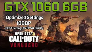 Call Of Duty Vanguard Beta Benchmarks & Gameplay : GTX 1060 6GB + AMD Ryzen 2700x + 16GB 3200Mhz Ram