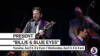 SMF 2019 presents John Pizzarelli Trio with Catherine Russell present: “Billie & Blue Eyes”