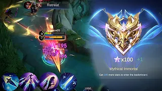 Global Gusion gameplay in mythical immortal