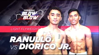 Jerome Ranullo vs Arnulfo Diorico | Manny Pacquiao presents Blow by Blow | Full Fight