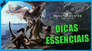 Monster Hunter World - Dicas, Manhas e Táticas (Iniciante)