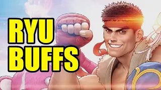 RYU BUFFS - Quick look at Ryu Season V changes - Street Fighter V