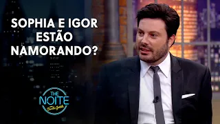 Sophia Valverde e Igor Jansen falam sobre relacionamento | The Noite (09/04/21)