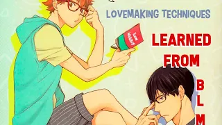 [Haikyuu!! Dj]Love Making Techniques learnt from BL manga|| #Kagehina || TW:- Boy x Boy|| [Eng]