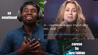 Lara Fabian "Caruso" REACTION & ANALYSIS by Vocal Coach/Opera Singer. SO EMOTIONAL