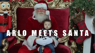 BABY MEETS SANTA FOR THE FIRST TIME!!! | VLOGMAS DAY 16